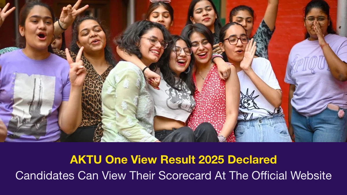 AKTU One View Result 2025 Declared Candidates Can View Their Scorecard.webp